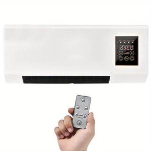 Wall Mounted Cooling and Heating Air Conditioner with Remote Control