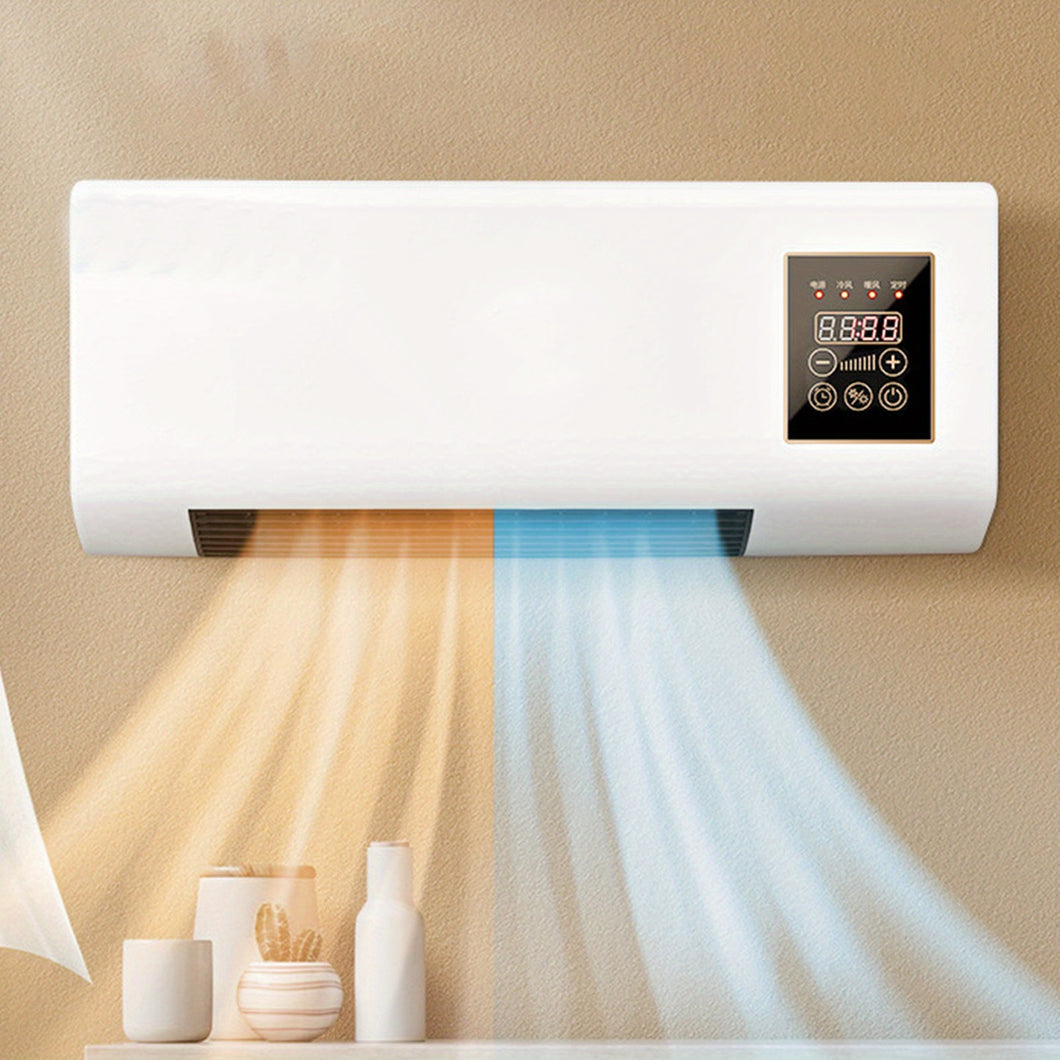 Wall Mounted Cooling and Heating Air Conditioner with Remote Control