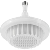 DGO 2-in-1 LED Heating Fan Lamp with Remote - Easy Install, PTC Ceramic Fast Heat for Bathroom & Home, E26/E27 Screw Base, DGO