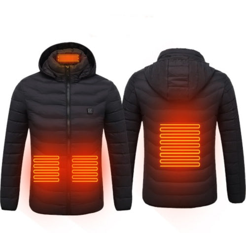 Winter Heated Jacket USB Powered