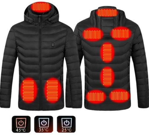 Winter Heated Jacket USB Powered