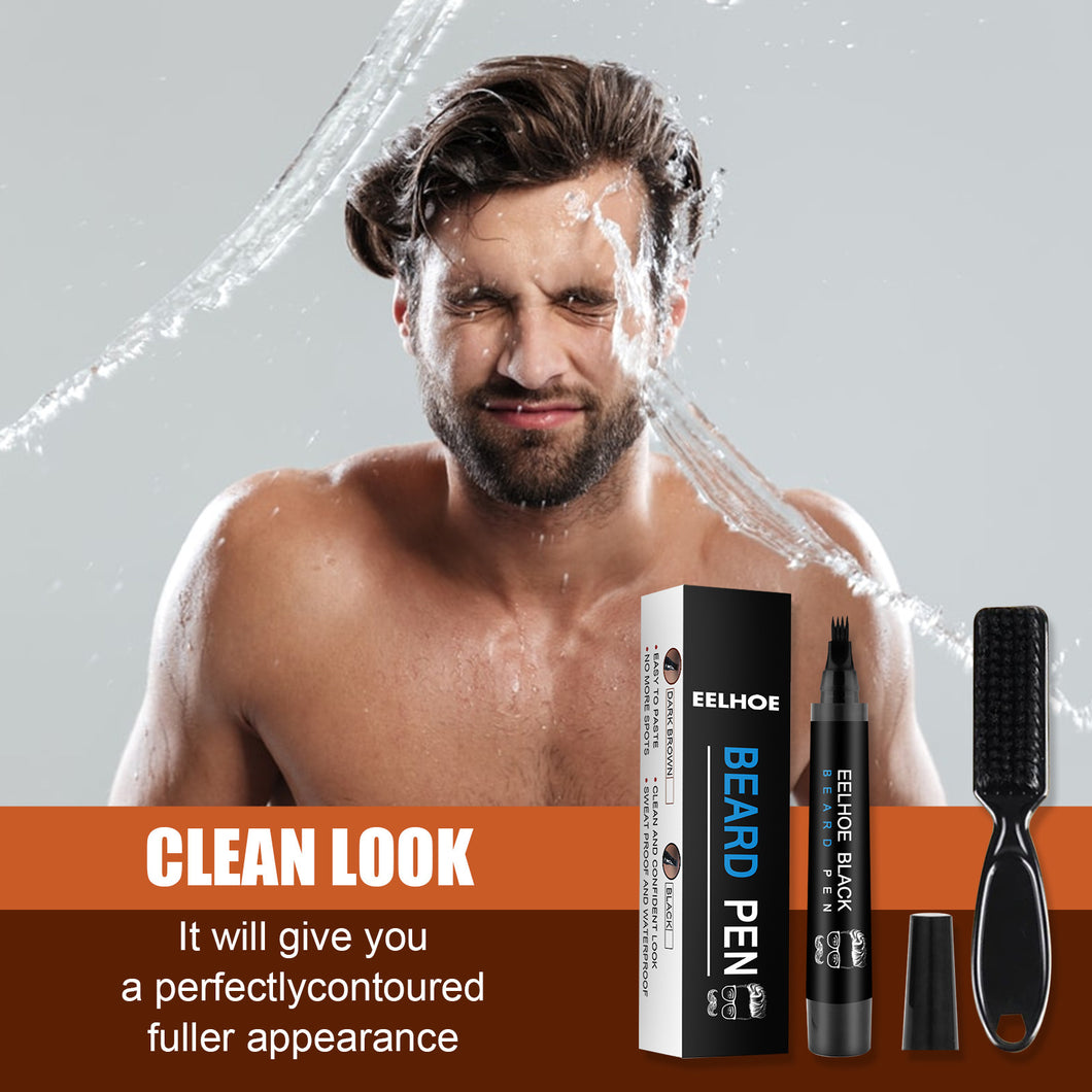 Waterproof Sweat-proof Beard Pen