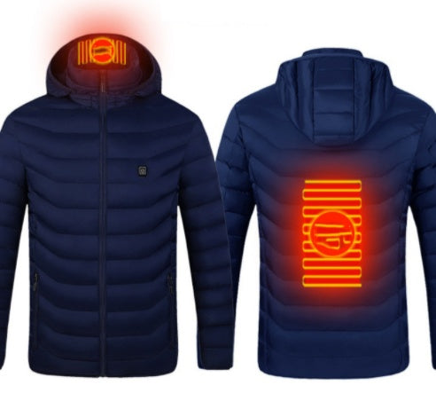 Winter Heated Jacket USB Powered