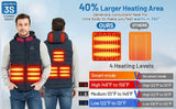 Heated Hooded Vest (WITH FREE POWER BANK)