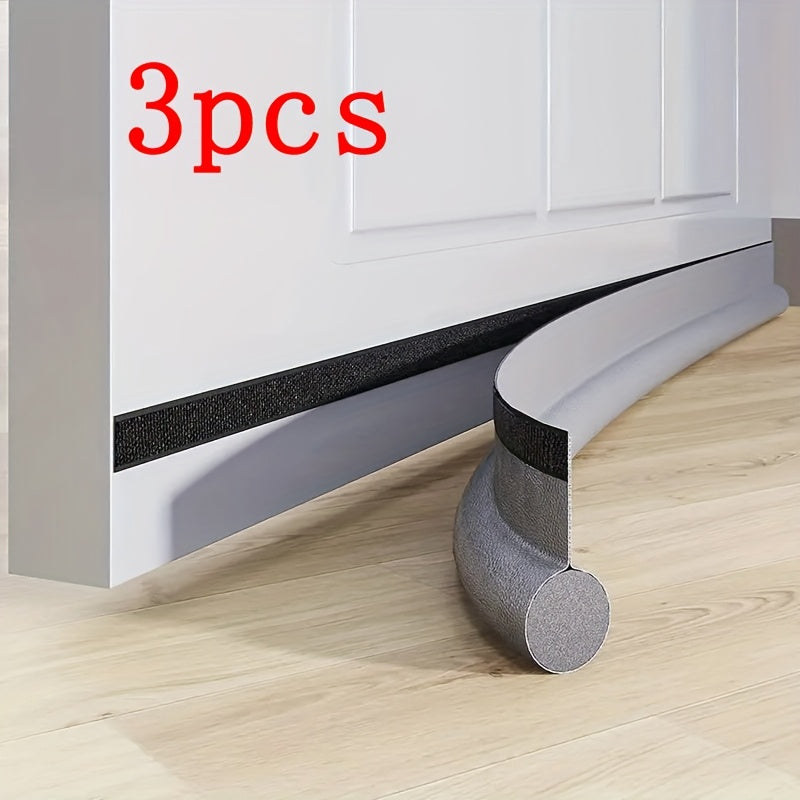 3pcs Self-Adhesive Insect-Proof Door Bottom Seals