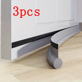 3pcs Self-Adhesive Insect-Proof Door Bottom Seals