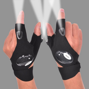 Rechargeable L.E.D Flashlight Gloves